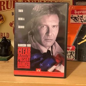 CLEAR AND PRESENT DANGER- [Widescreen Collection] DVD R1994 ‧ War/Action Film